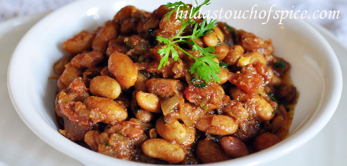 Fresh Rajma Beans Masala - Hilda's Touch Of Spice